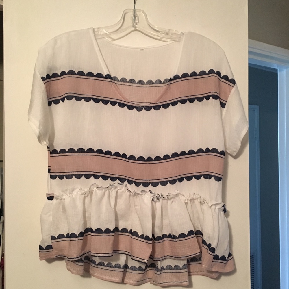 SHEIN Peplum Shirt